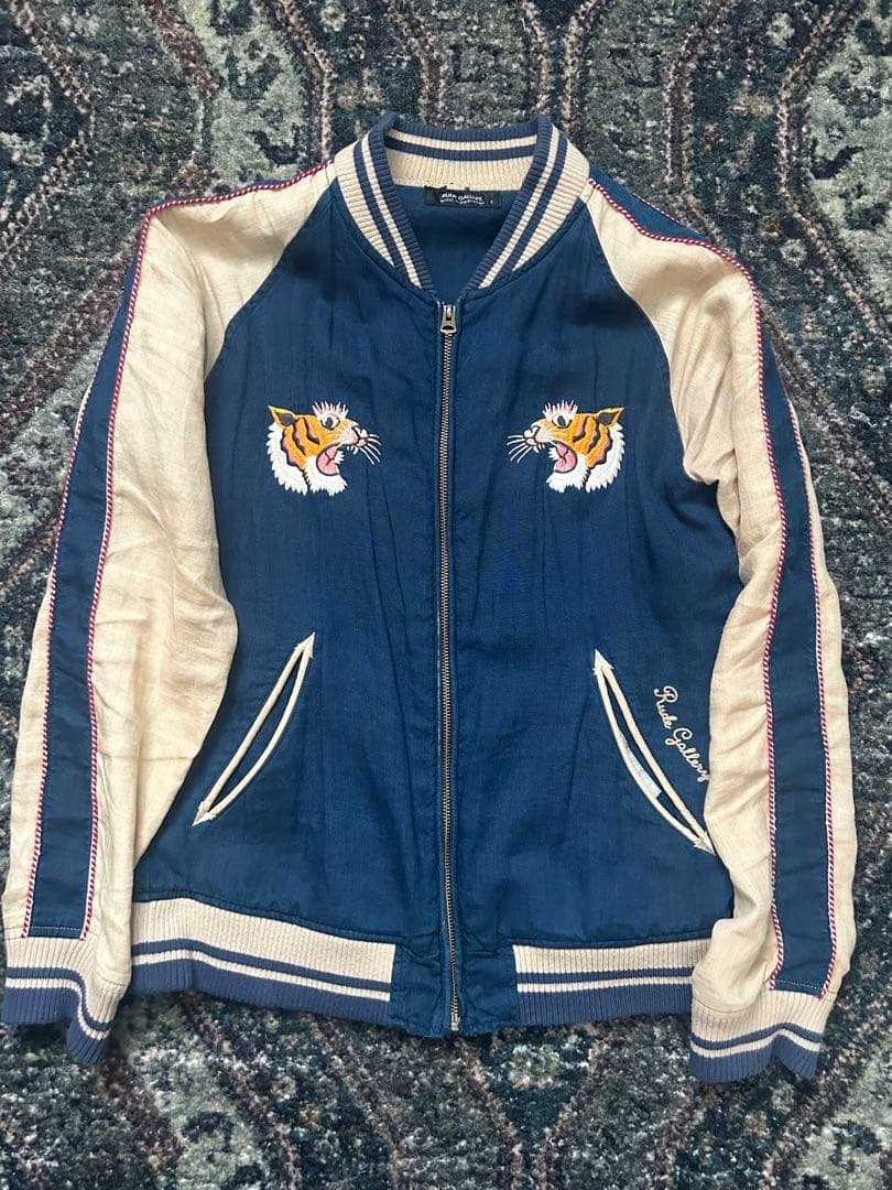 RUDE GALLERY スカジャン　リネン