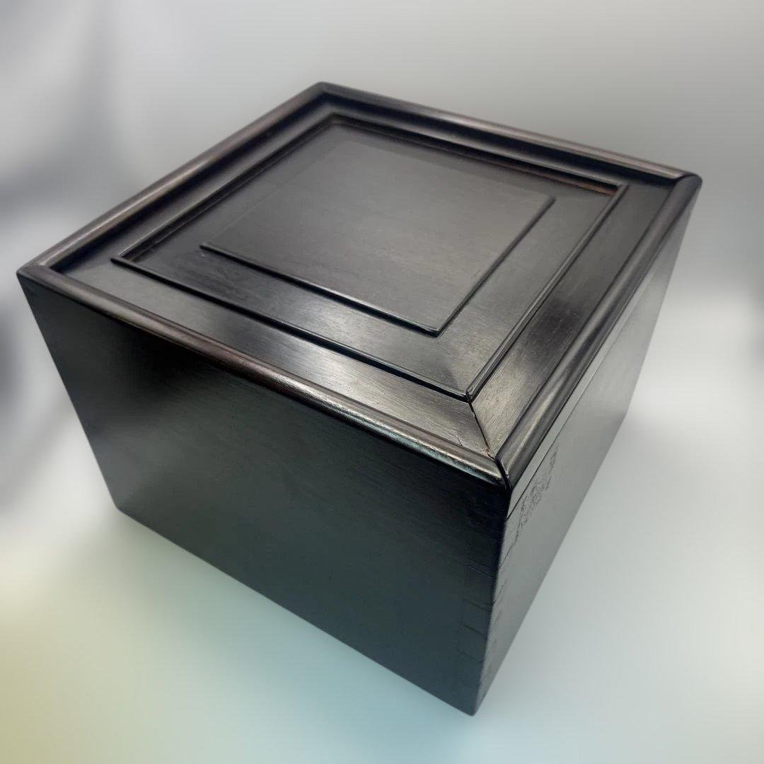 中国 唐木 茶箱 茶櫃 アンティーク紫檀