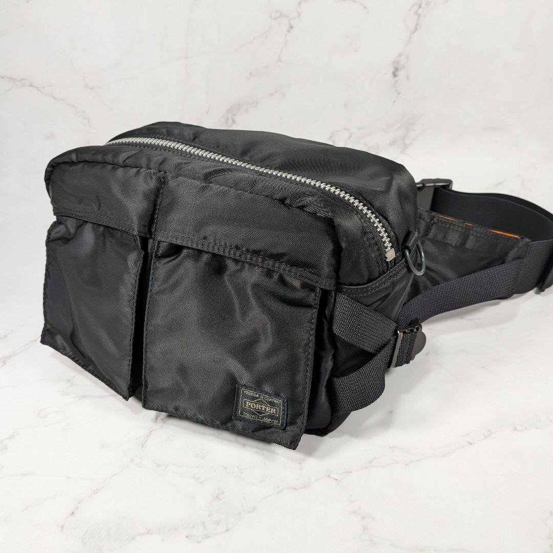 PORTER タンカー ウエストバッグ 黒 吉田カバン 日本製