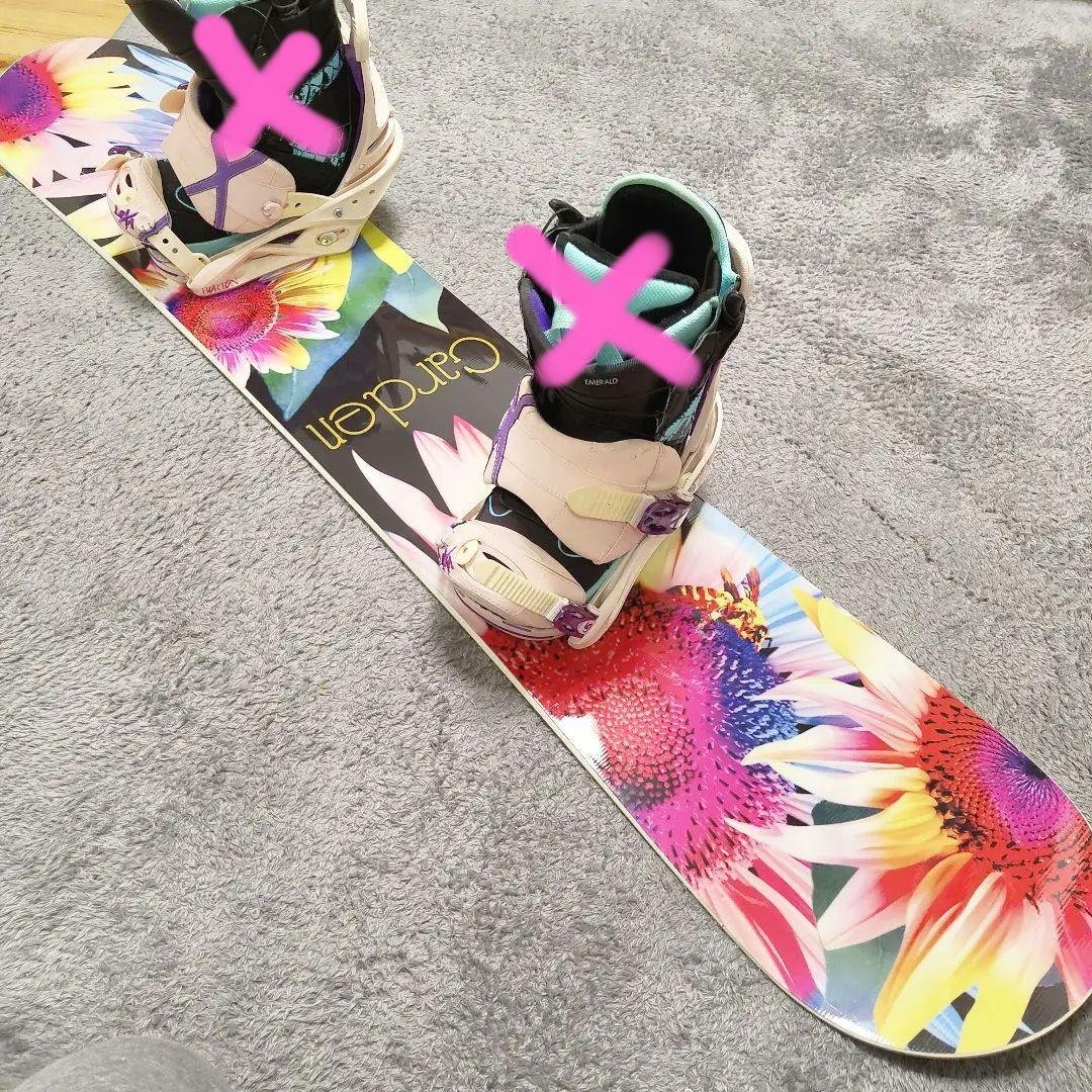 スノーボード　142センチ　バートン　LEXA レクサ　エメラルド