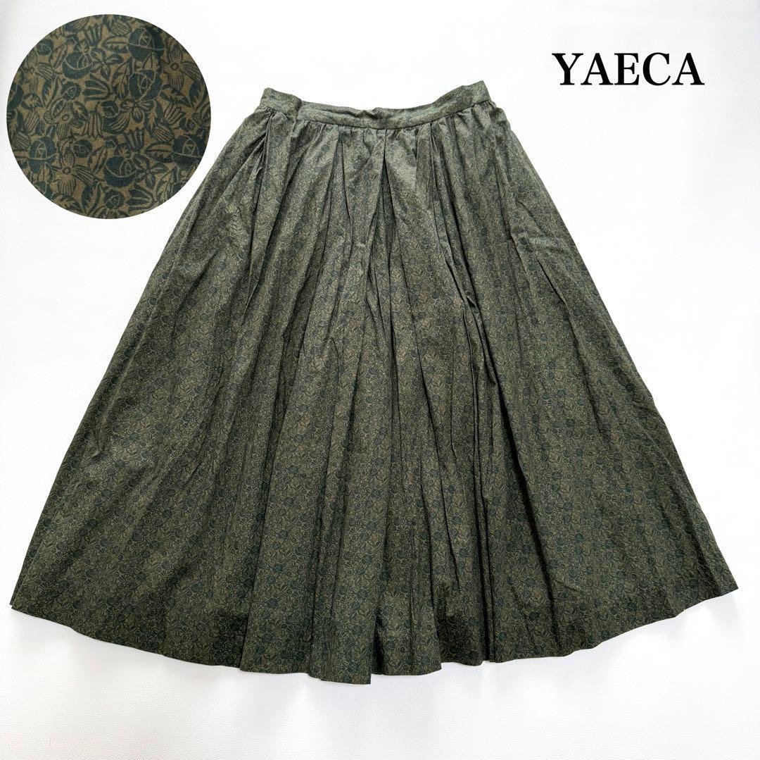 YAECA WRITE ヤエカライトタックキュロット FULL BLOOM
